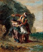 Selim and Zuleika Eugene Delacroix